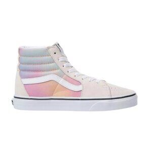 Vans Aura Shift Sk8 Hi Sneakers Men's Canvas Suede Skateboard High-Top Shoes, Mu